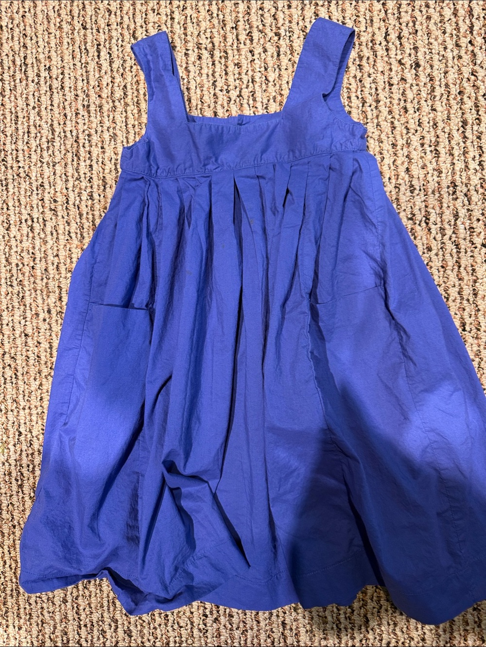 Laura AshleyRoyal Blue Sleeveless Pleated Sundress, 5-6 yrs